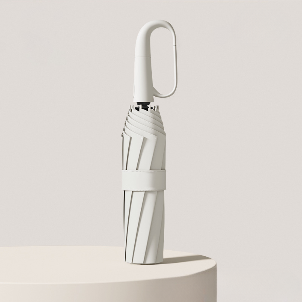 Kompaktní cestovní deštník větruodolný s střechou