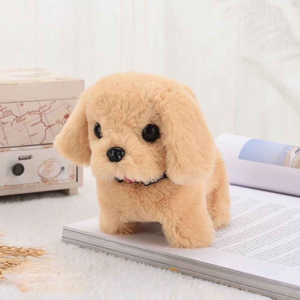 Interaktives Roboter-Hundespielzeug Realistischer Laufender Bellender Welpe