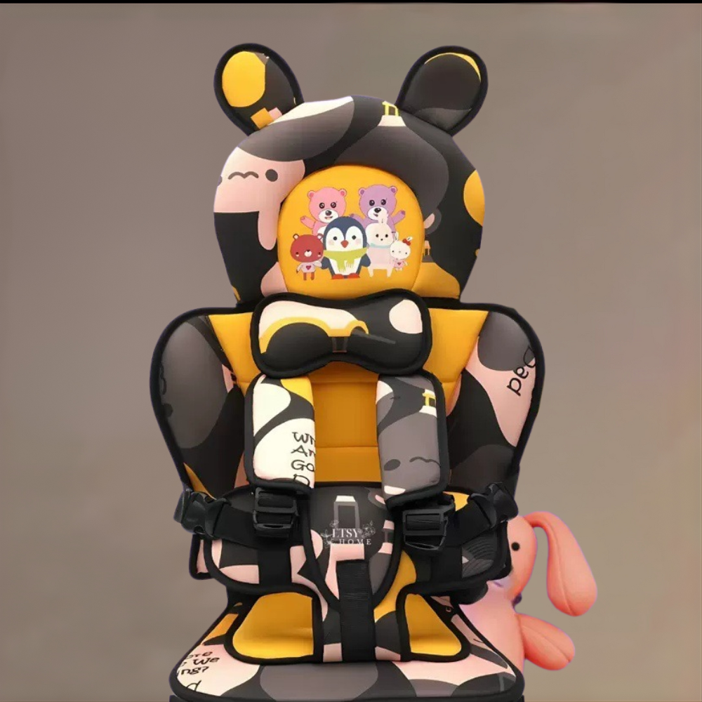 Portable Baby Travel Seat Harness Lightweight Foldable Safety Chair