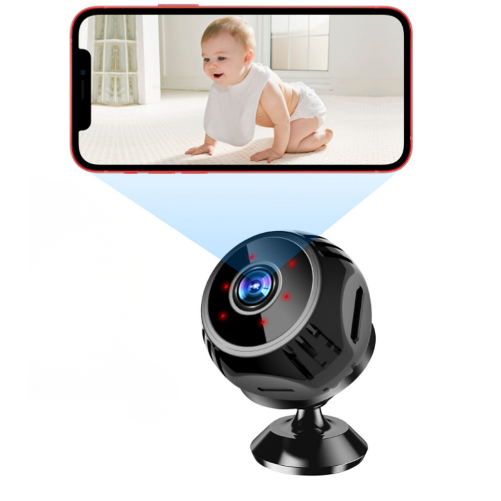 Mini WiFi Security Camera 4K Ultra HD Motion Detection Home Monitor