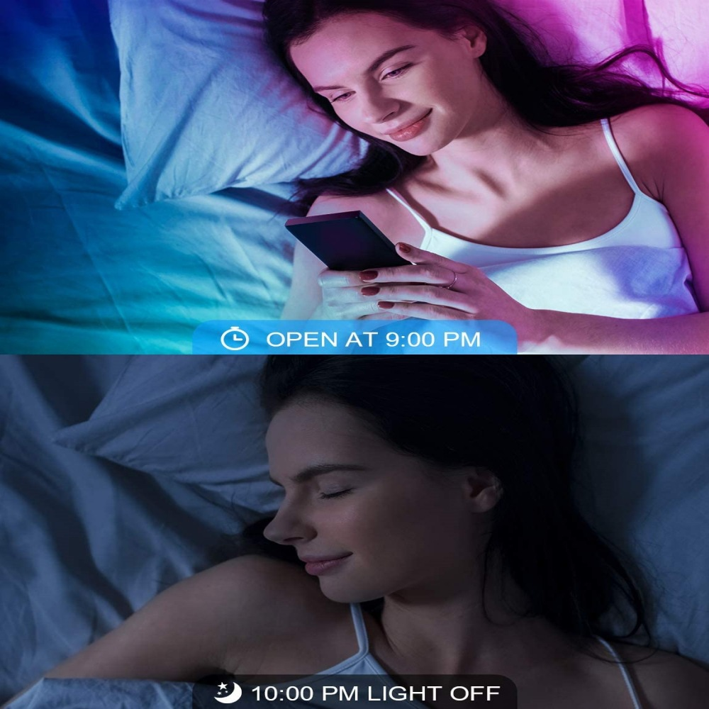 LED-Streifenlichter Farbwechsel mit Fernbedienung