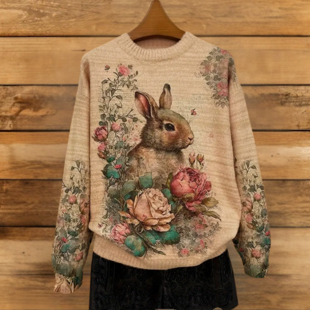 Dámský ošklivý vánoční svetr - legrační mikina s kočičím Santou