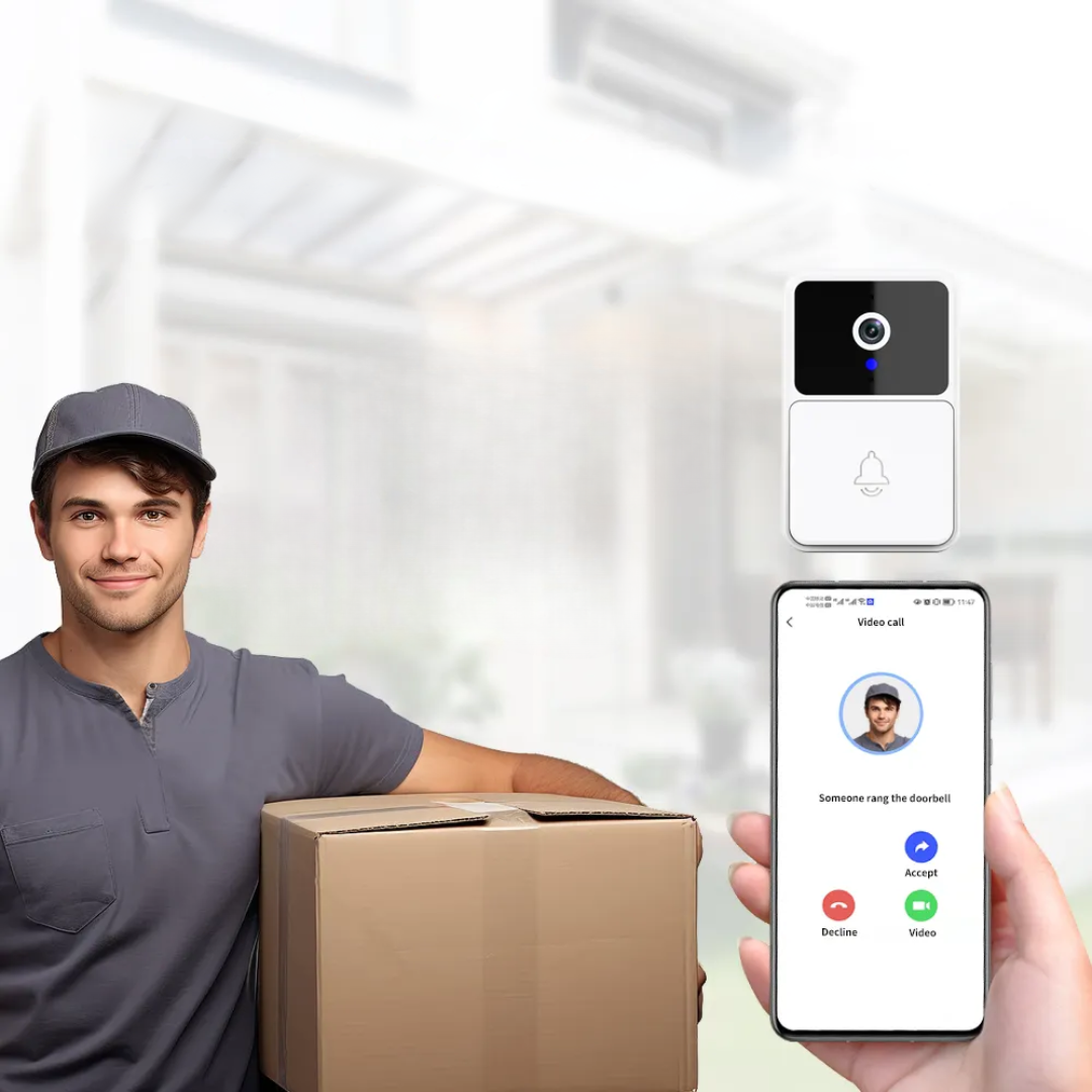 Video Doorbell Camera with Two-Way Audio