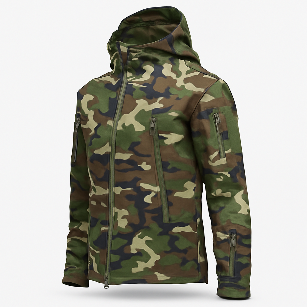 Voděodolná taktická outdoorová turistická bunda