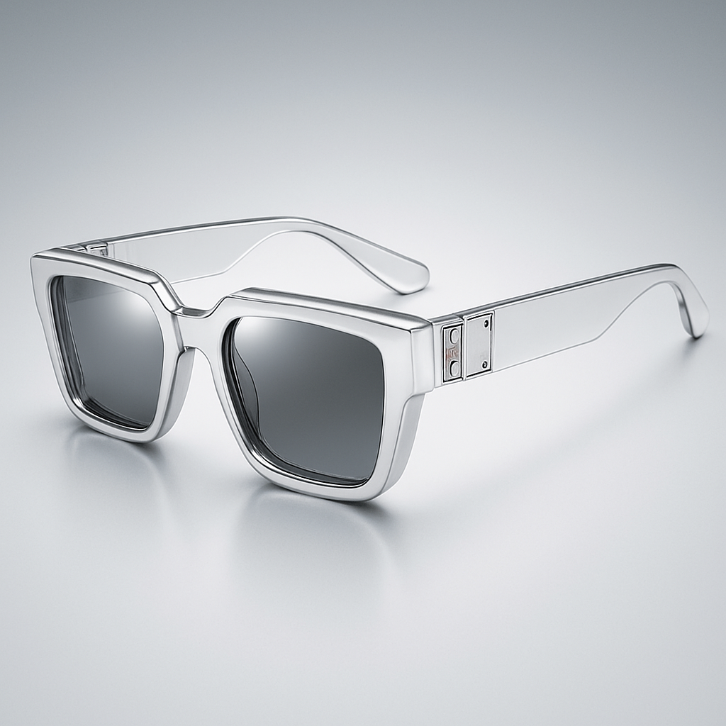 Black Square UV Protection Sunglasses