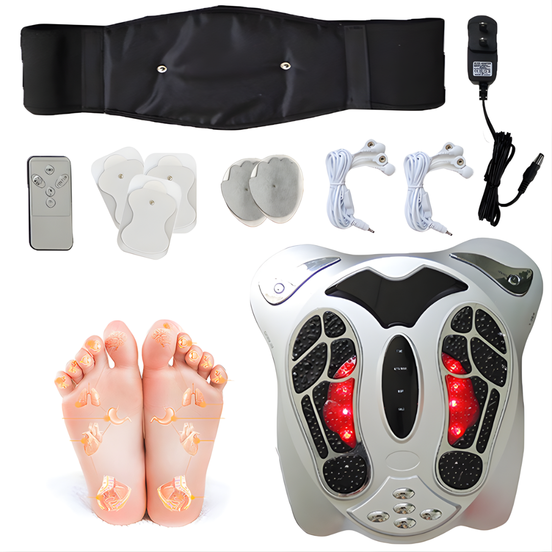 Masseur de pieds ABS stimulateur électrique de circulation