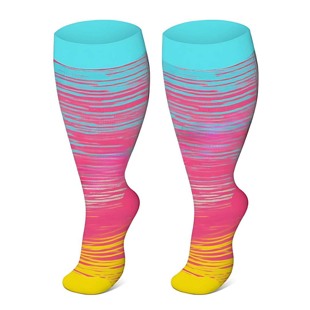 Unisex Knee High Compression Socks | Arch Support Sports