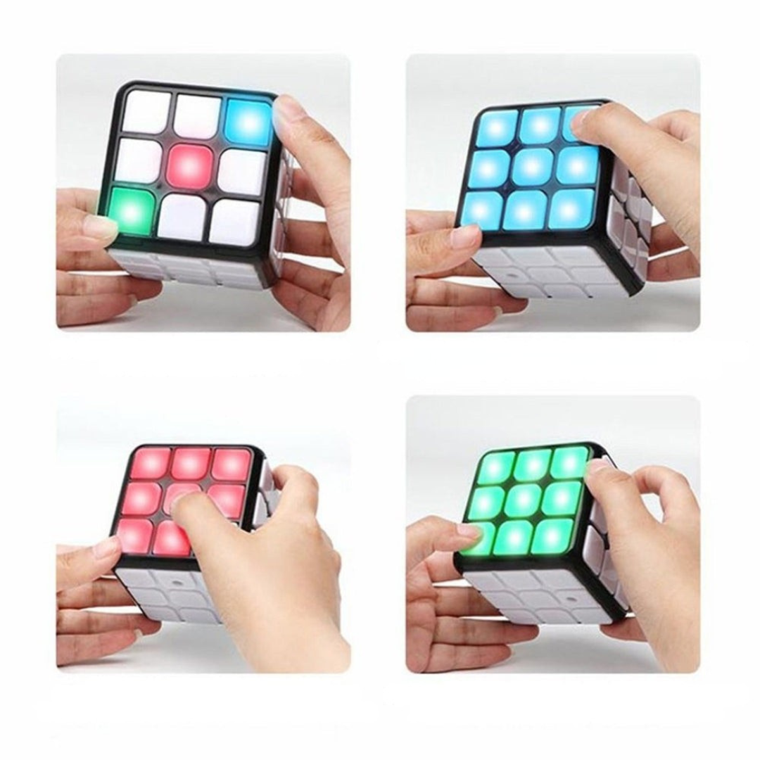 Puzzle Cube Toy with LED Light Effects