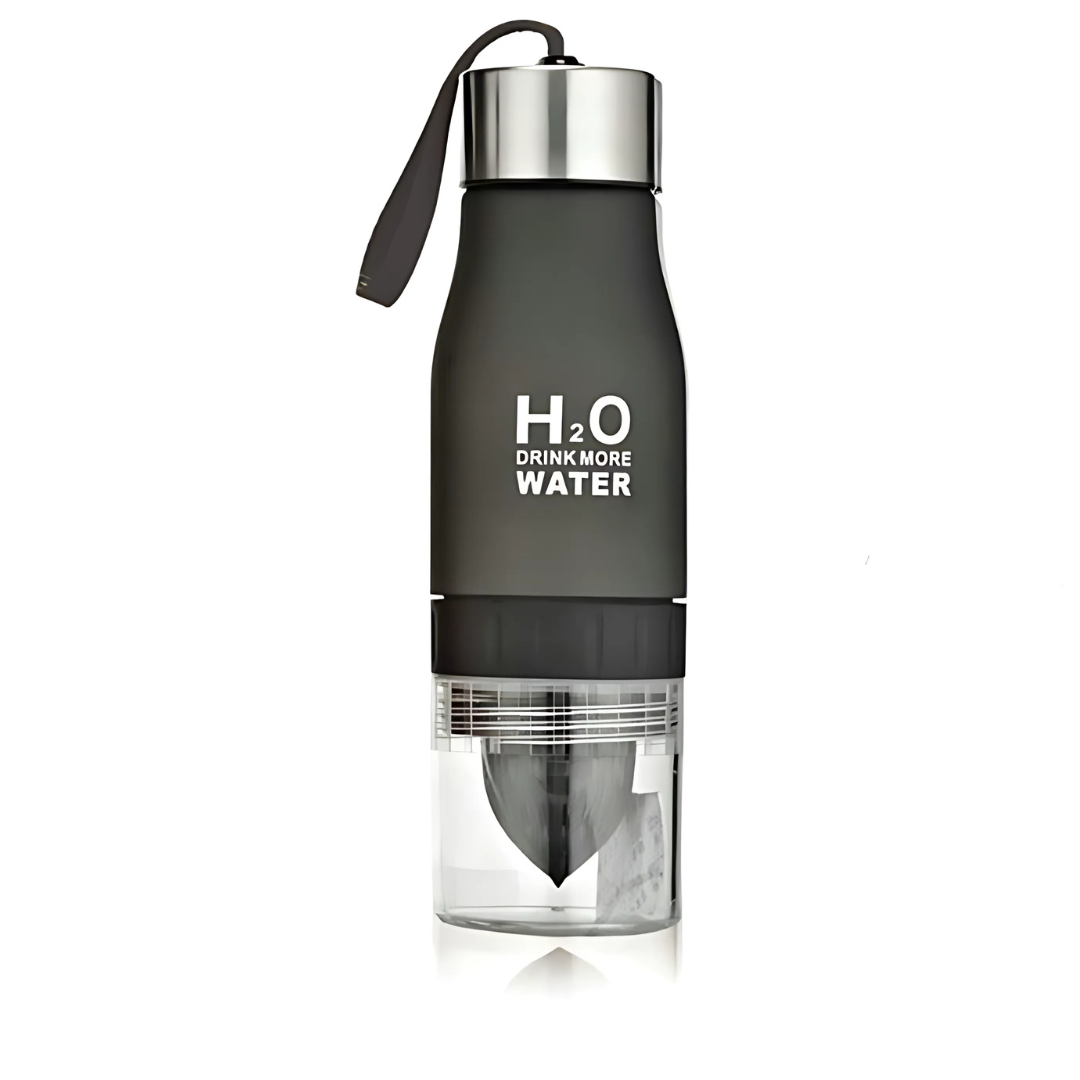 Water Bottle with Fruit Infuser and Juicer