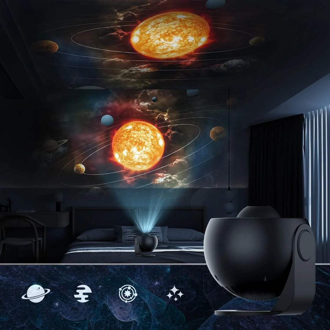 Galaxy Projector LED Night Light for Bedroom
