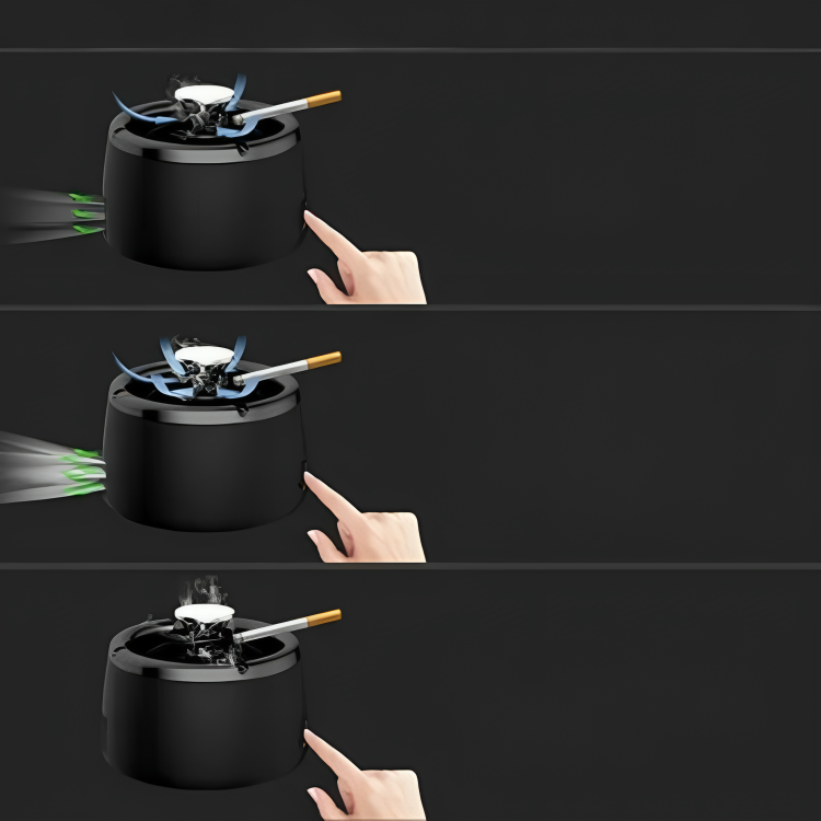 Smokeless Electric Ashtray with Air Purifier