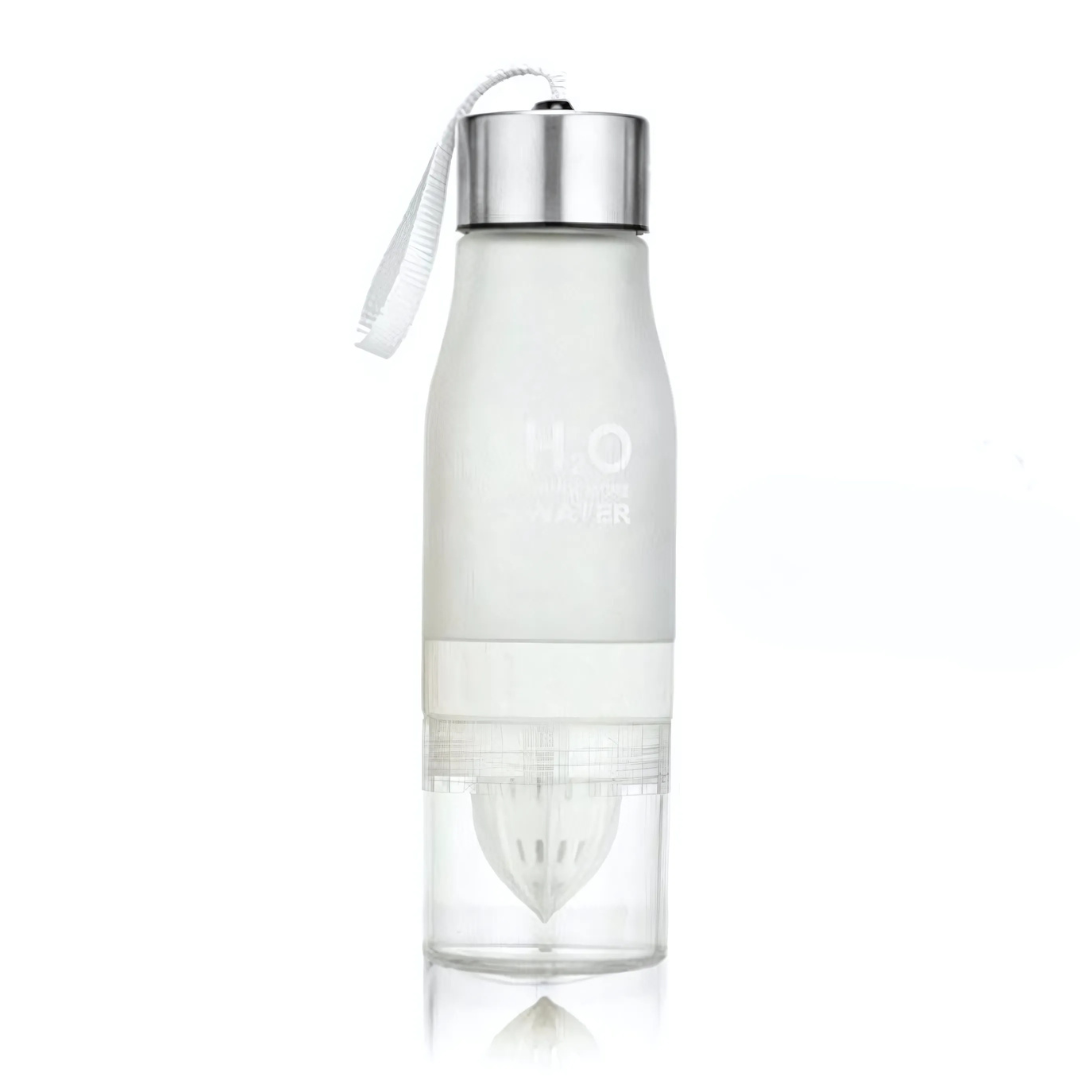 Water Bottle with Fruit Infuser and Juicer