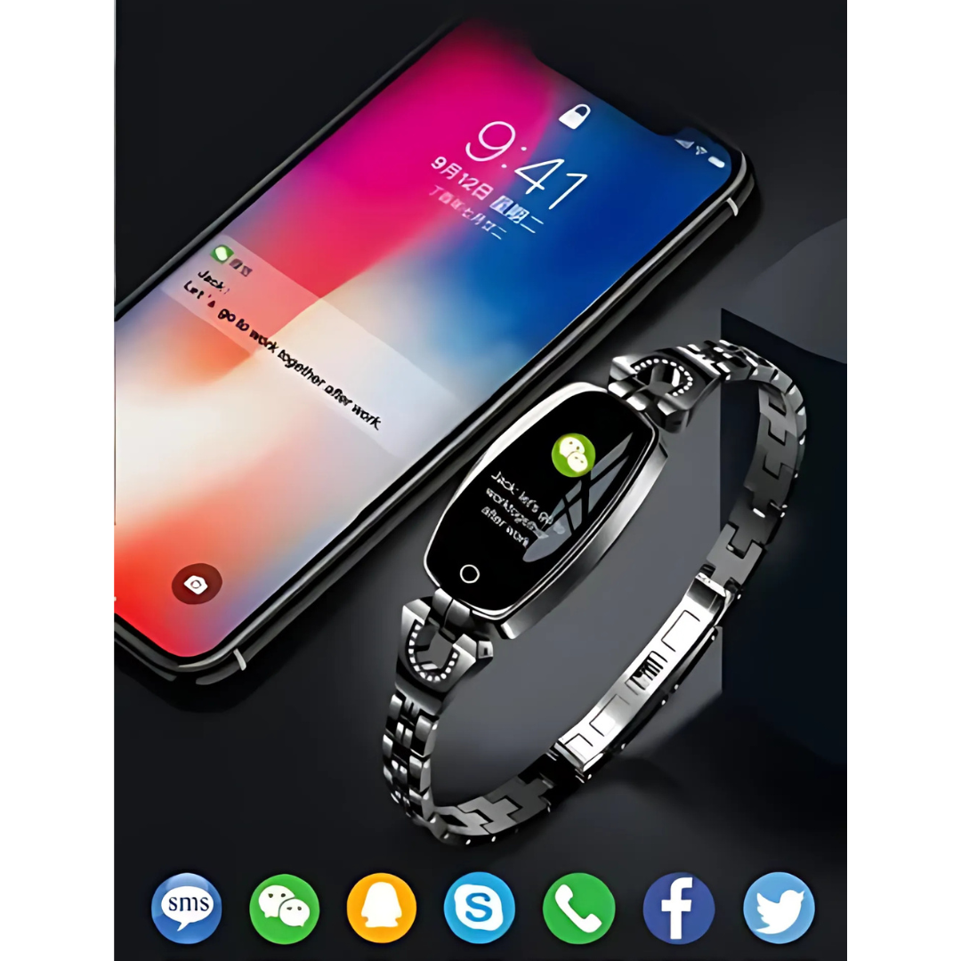 Smart Fitness Watch for Women with Bracelet Strap