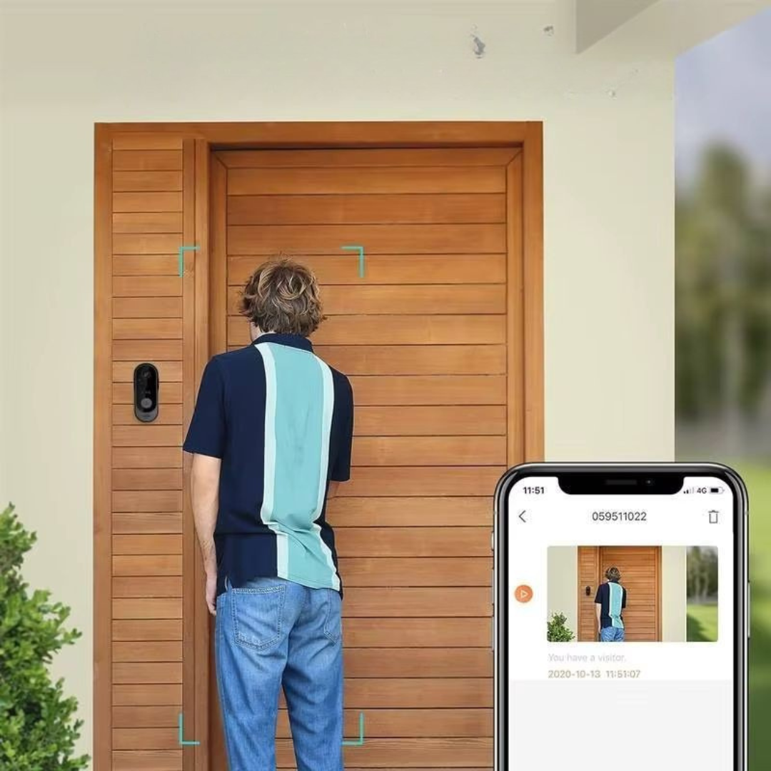 Wireless Video Doorbell with Two-Way Audio