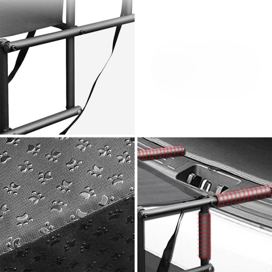 Escalones plegables antideslizantes para coche para perros