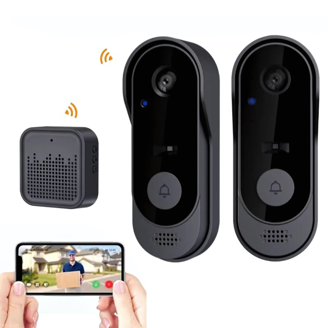 Wireless Video Doorbell with Two-Way Audio