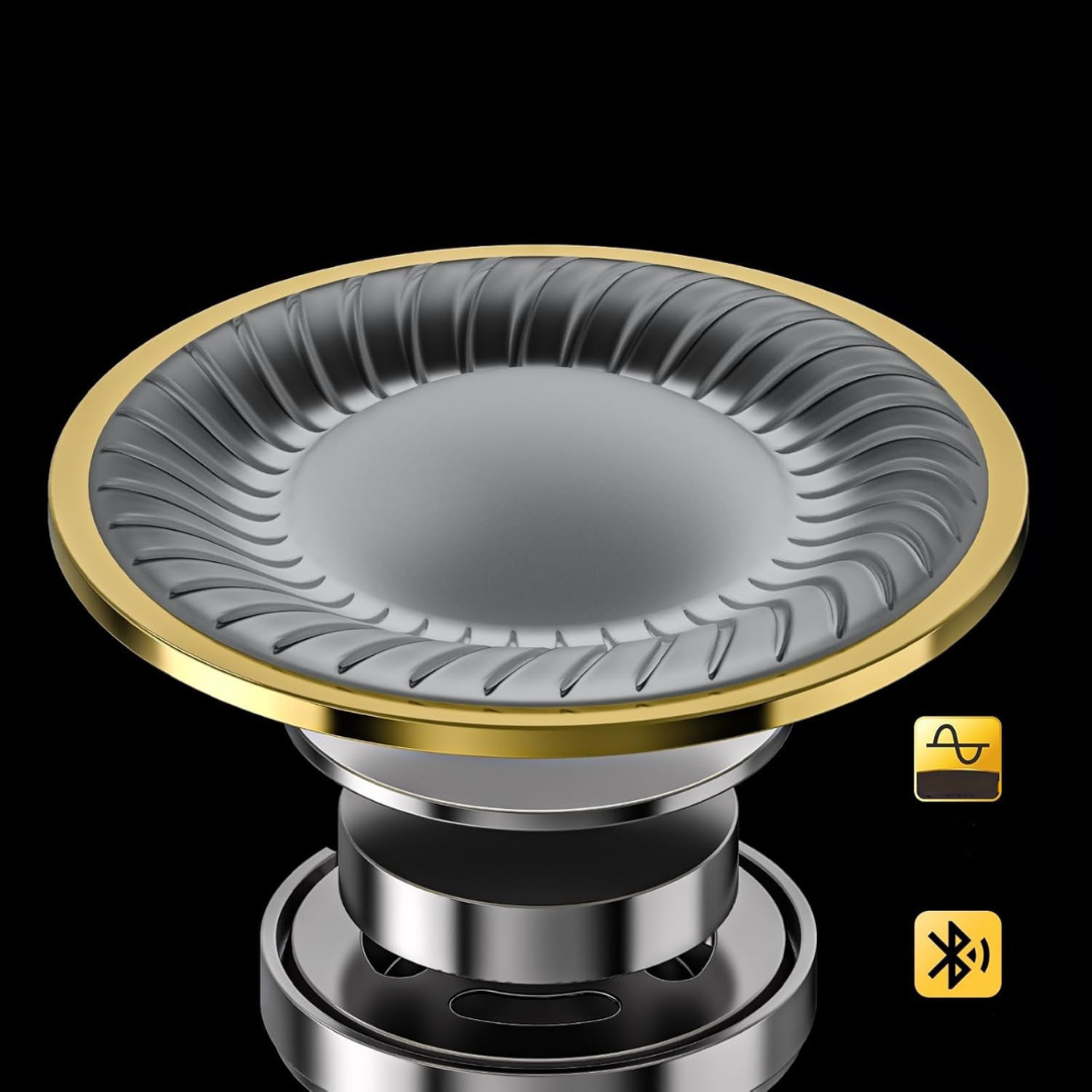 Casque avec étui de charge sans fil étanche