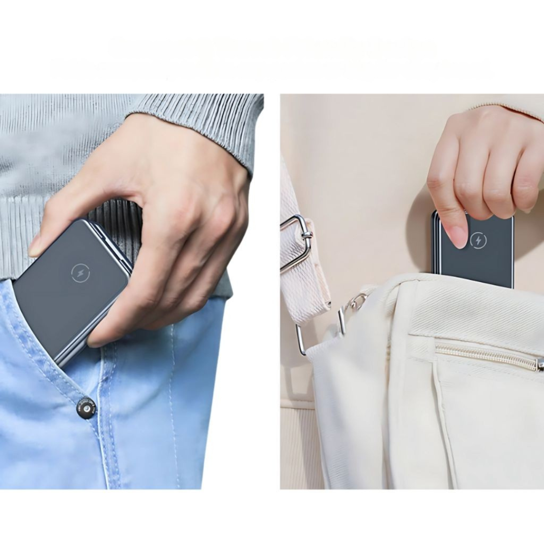 Wireless Phone Charger with Foldable Stand