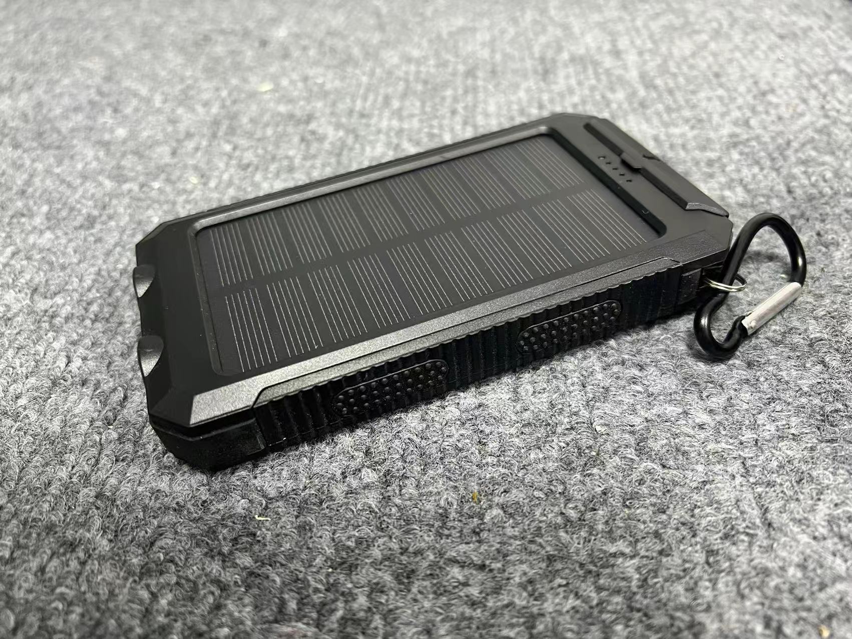Solar Power Bank Waterproof Dual USB Charger