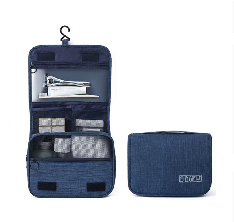 Men’s Compact Waterproof Hanging Toiletry Bag | Travel Organiser