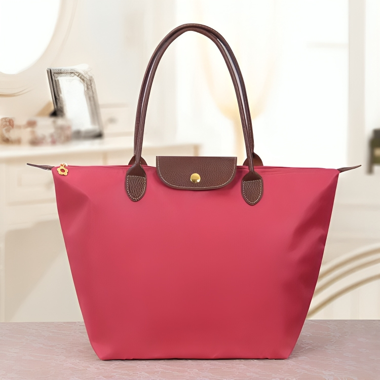 Women's large travel tote bag | Shoulder handbag with thick strap