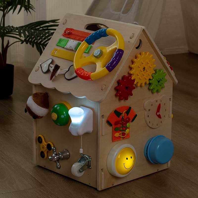 Wooden Kids Activity Learning Play Centre