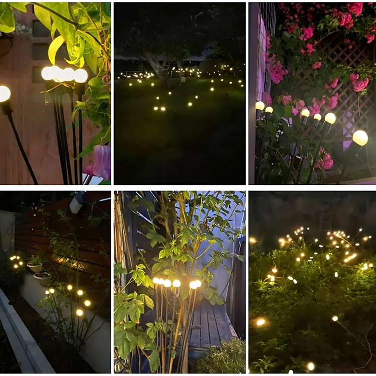 GlowBreeze Solar | Luci di lucciole danzanti per giardini