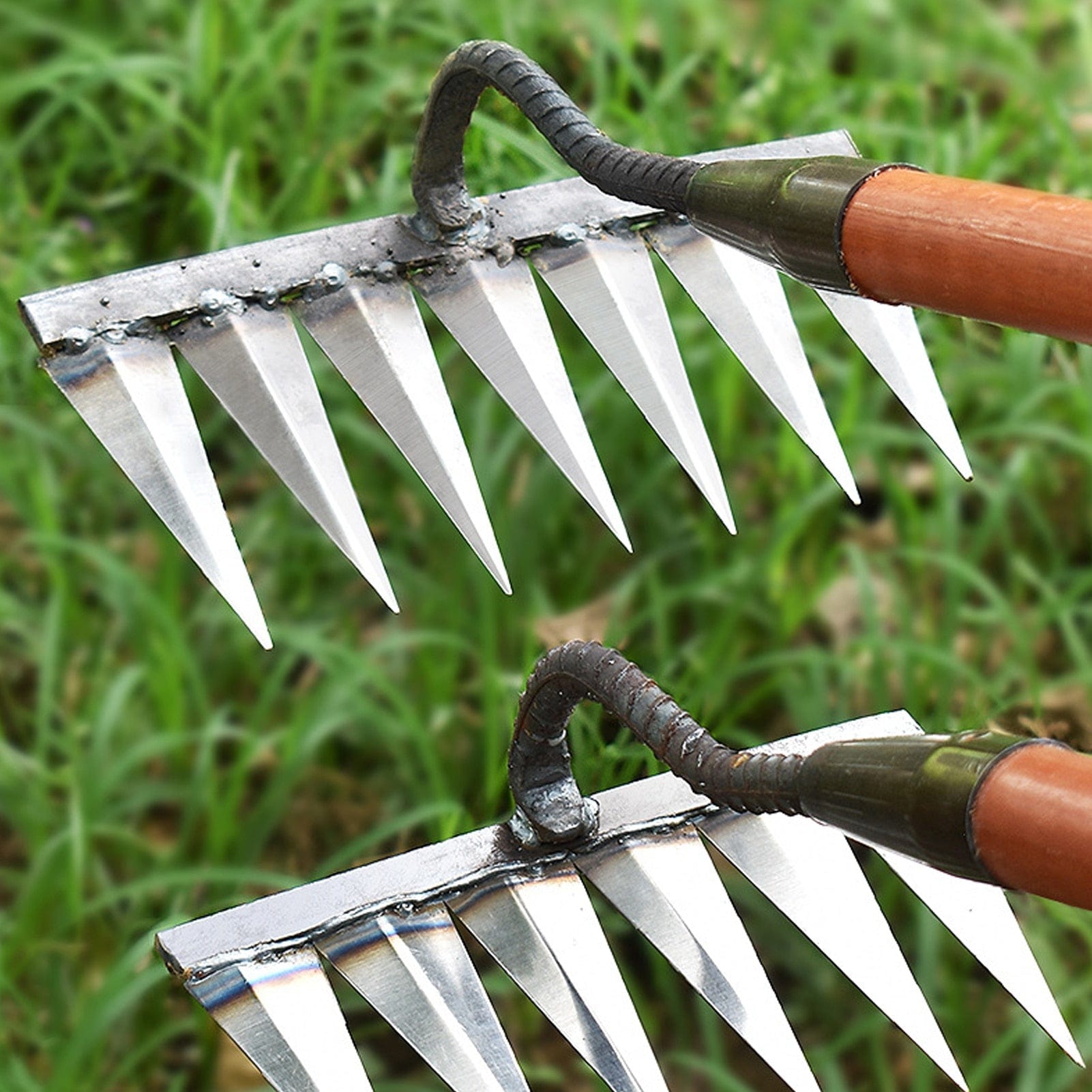 RootRake Pro | Heavy-Duty Garden Rake for Landscaping