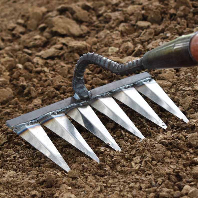 RootRake Pro | Heavy-Duty Garden Rake for Landscaping