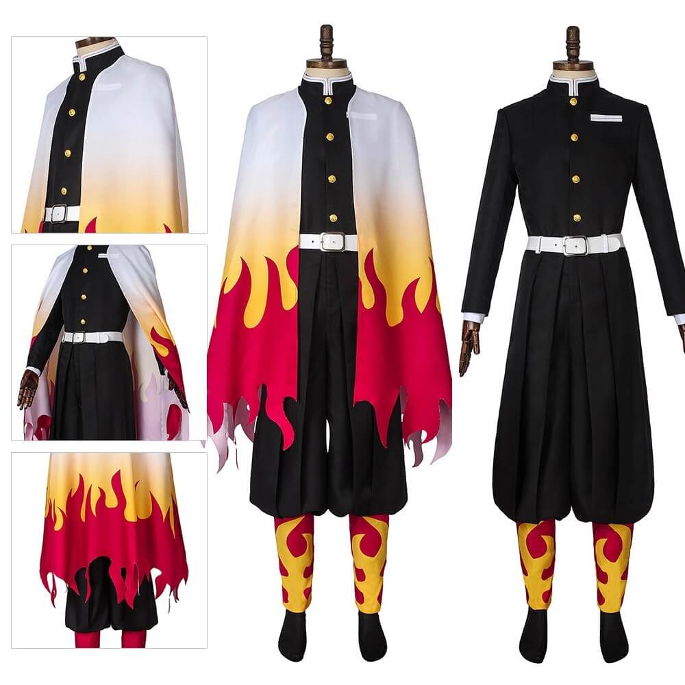Kids Costumes Full Set Anime Cosplay Kimonos Japanese Manga Character's Costume - Image 6