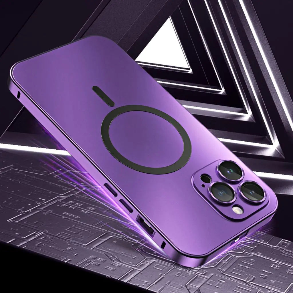 Magnetic Metal Case | Sleek Protection for iPhone