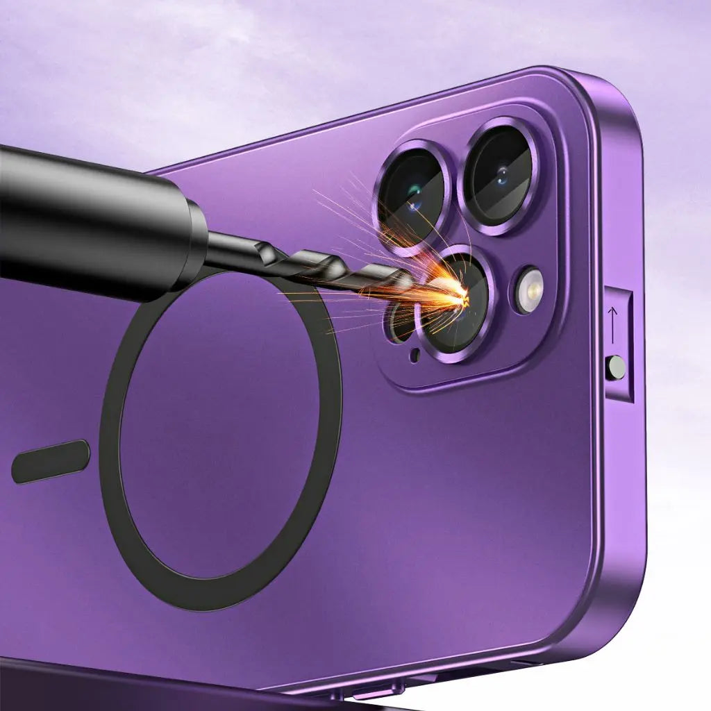 Magnetic Metal Case | Sleek Protection for iPhone