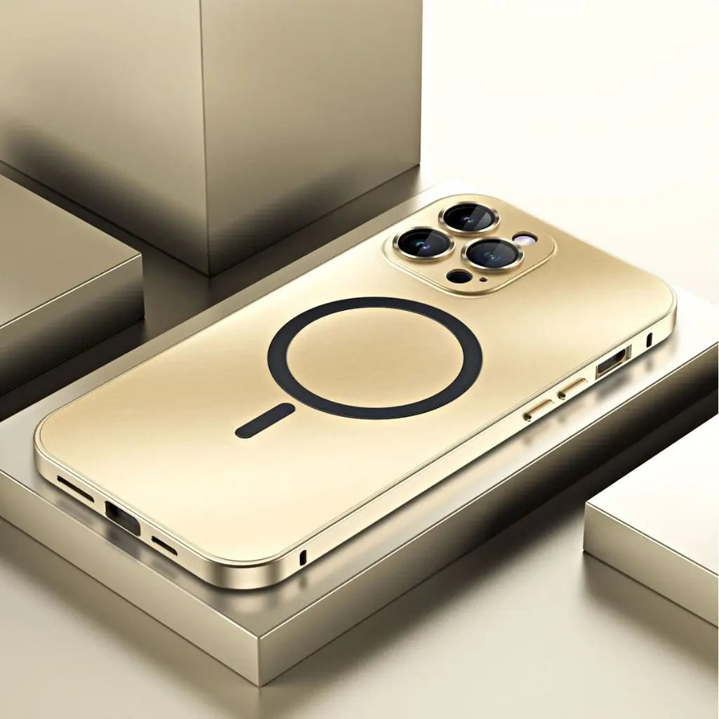 Magnetic Metal Case | Sleek Protection for iPhone