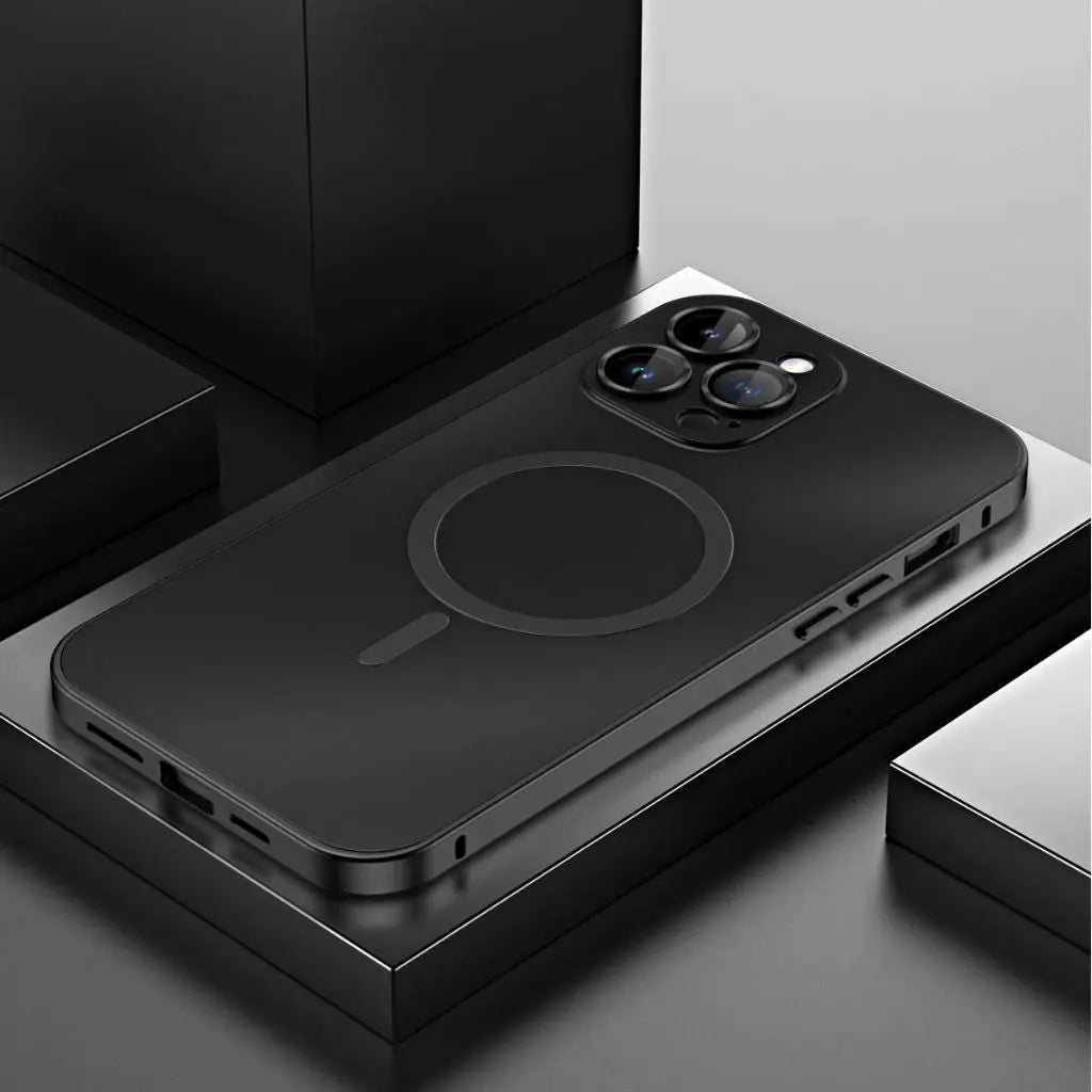 Magnetic Metal Case | Sleek Protection for iPhone