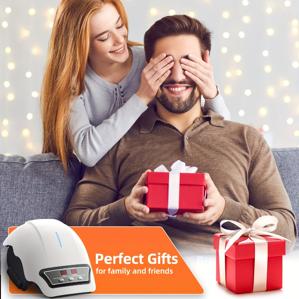 Massager Heated Knee Therapy Adjustable Strap Rechargeable Device