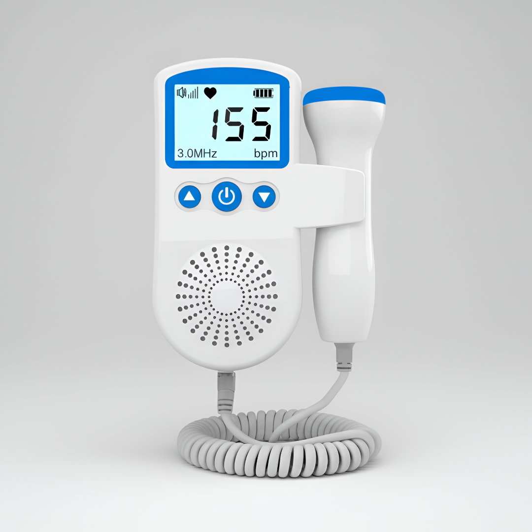 Fetaler Doppler-Herzfrequenzmonitor mit LCD-Anzeige