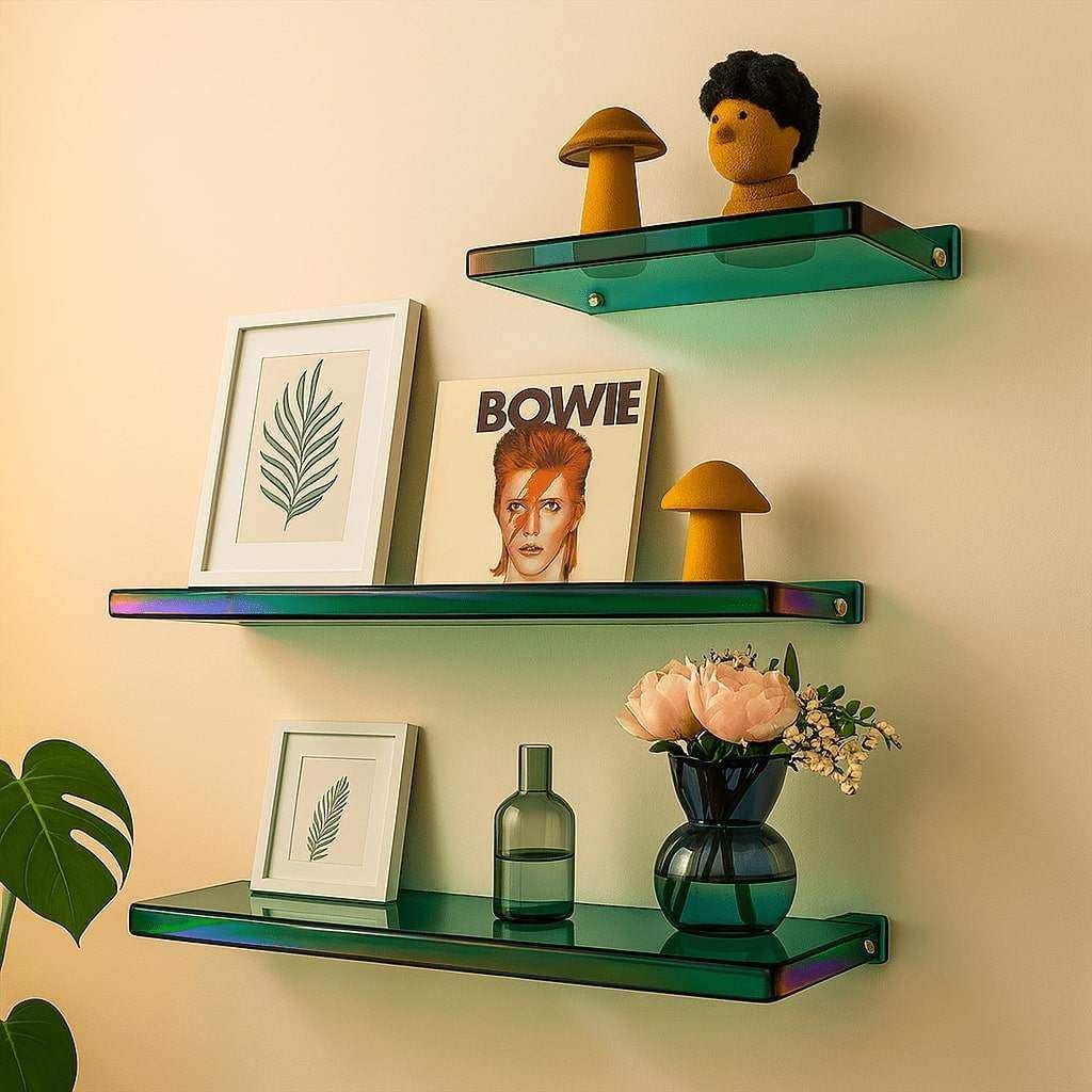 Minimalist Wall Shelf Floating Shelf Display Shelf - Image 1
