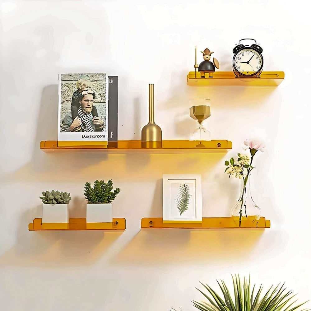 Minimalist Wall Shelf Floating Shelf Display Shelf - Image 5
