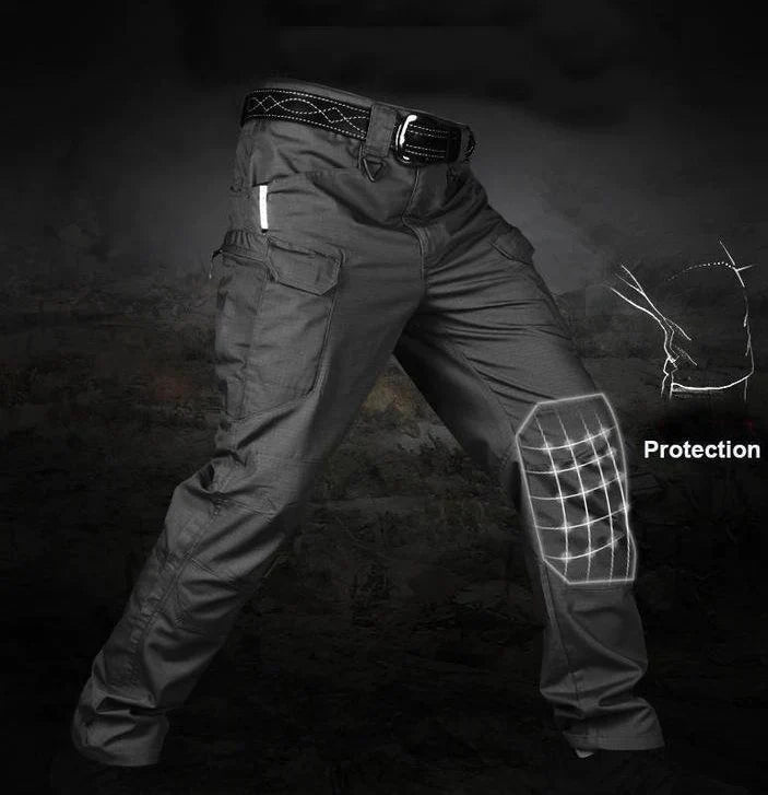 Outdoor Tactical Waterproof Pants Army Fan Multi-Pocket Combat Pants Ripstop Water Resistant Quick Dry Hiking Pants Cargo Pants - Image 9