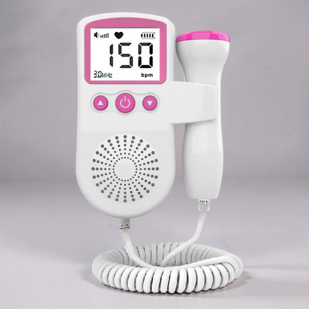 Fetaler Doppler-Herzfrequenzmonitor mit LCD-Anzeige