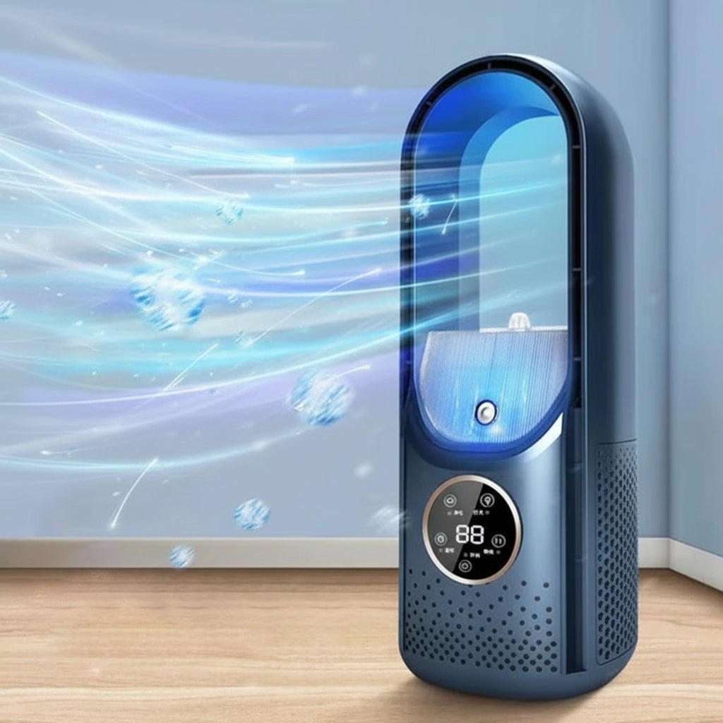 Portable Air Conditioner Cooling Fan Remote Control Design - Image 6
