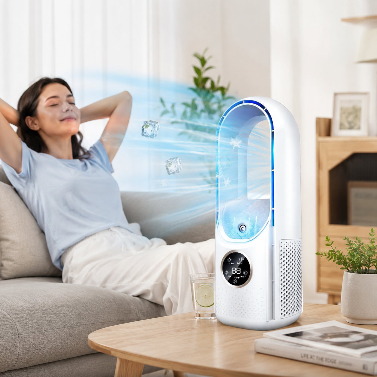 Portable Air Conditioner Energy Efficient Personal Cooling Fan - Image 2