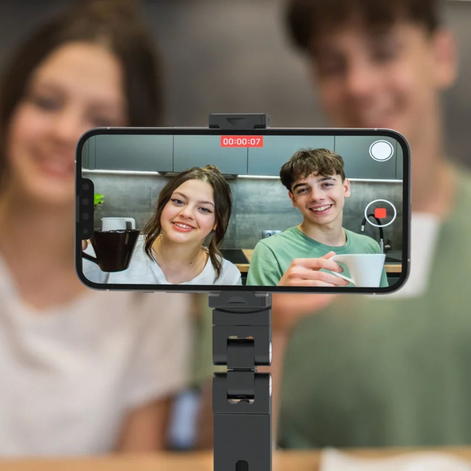 Phone Holder Stand with Magnetic Aluminium Base