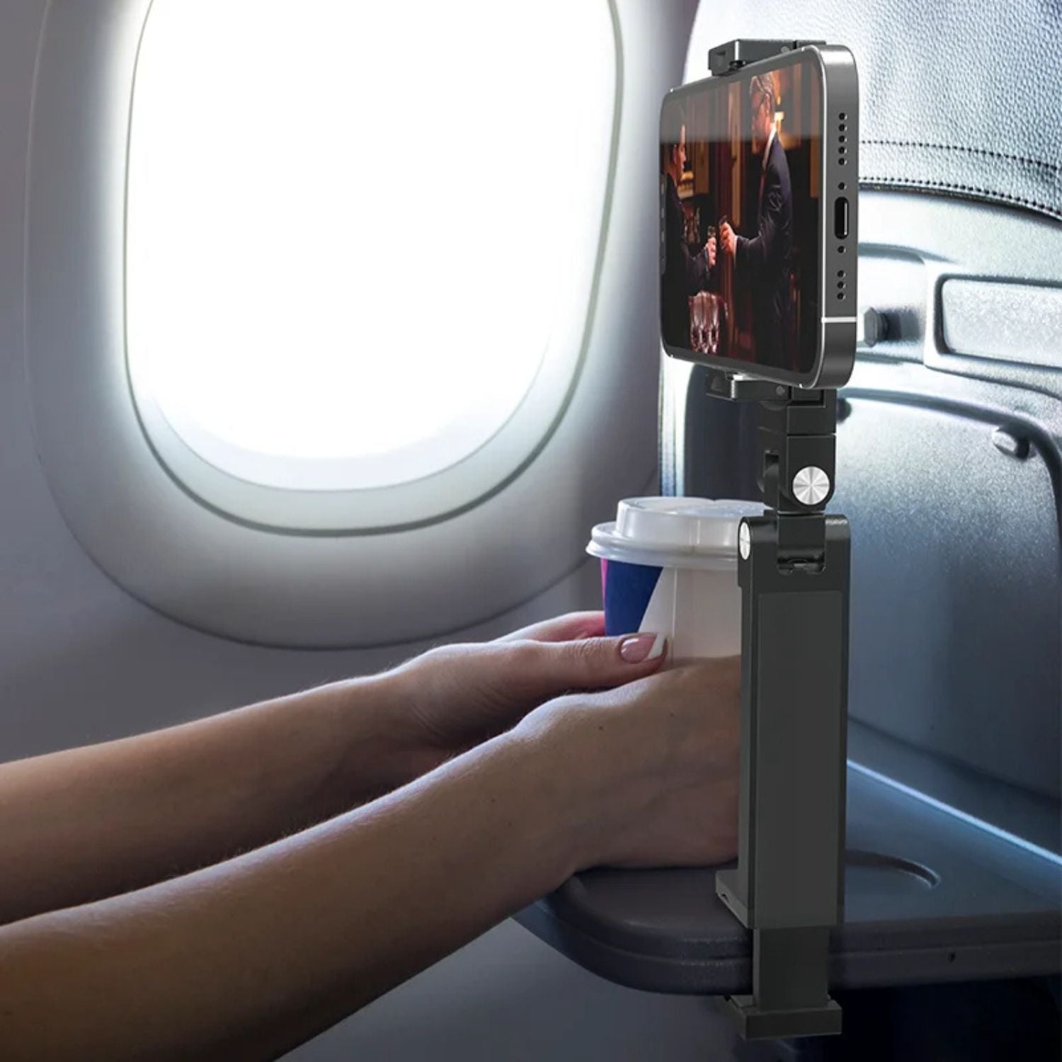 Phone Holder Stand with Magnetic Aluminium Base