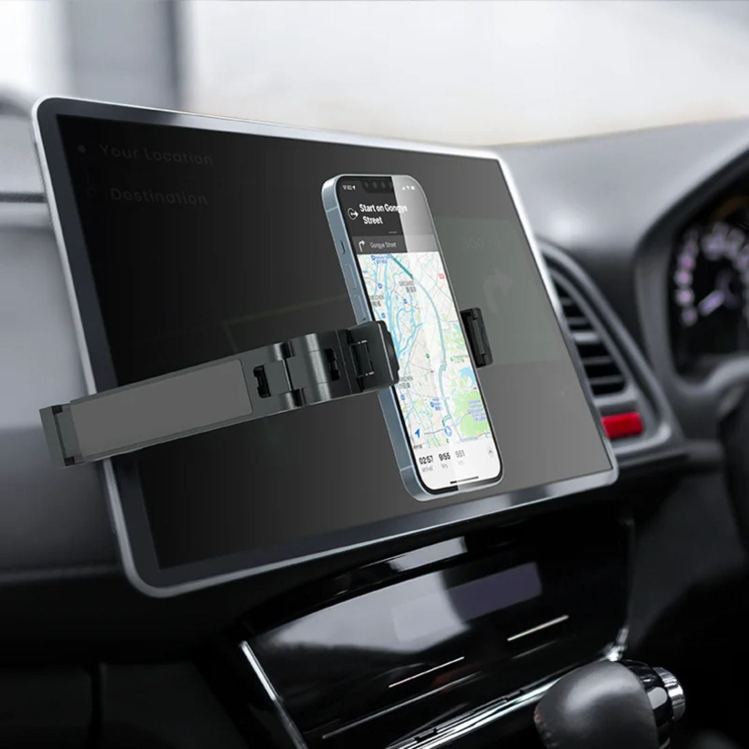 Phone Holder Stand with Magnetic Aluminium Base