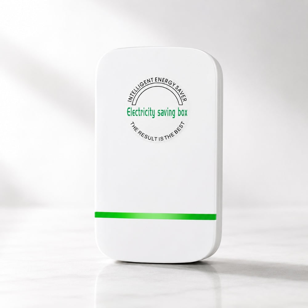Power Saver Device Energy Saving Plugvoltage Control Plug Electricity Saving - Image 1