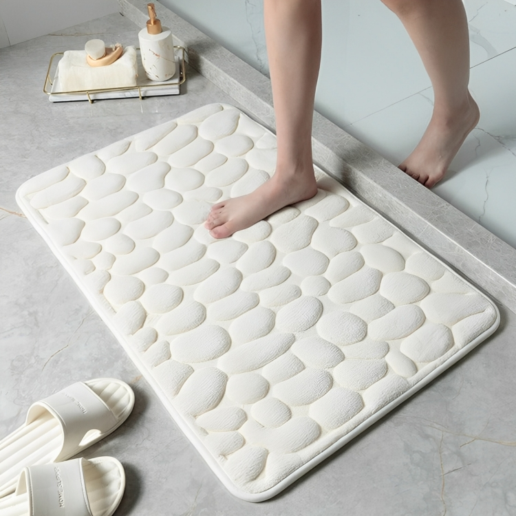 Bath Mat Soft Non-Slip Quick Dry Bathroom Rug