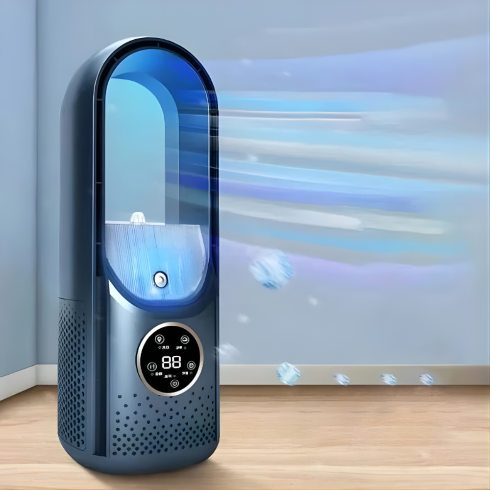 Quiet Air Conditioner Portable Cooling Fan Compact Design - Image 7