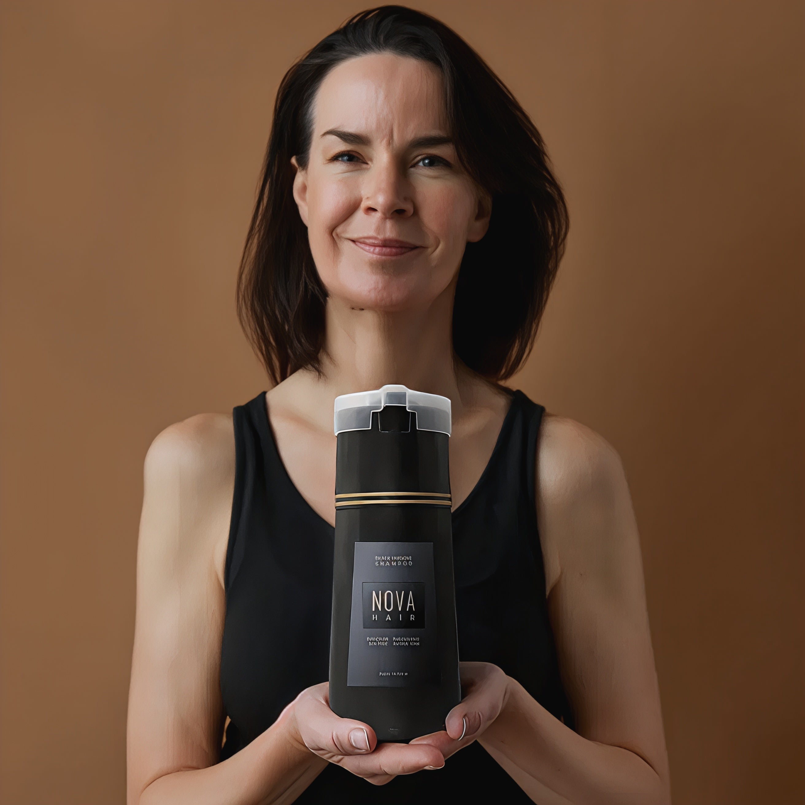 Haarfärbe-Shampoo Natürlich Gesunder Glanz