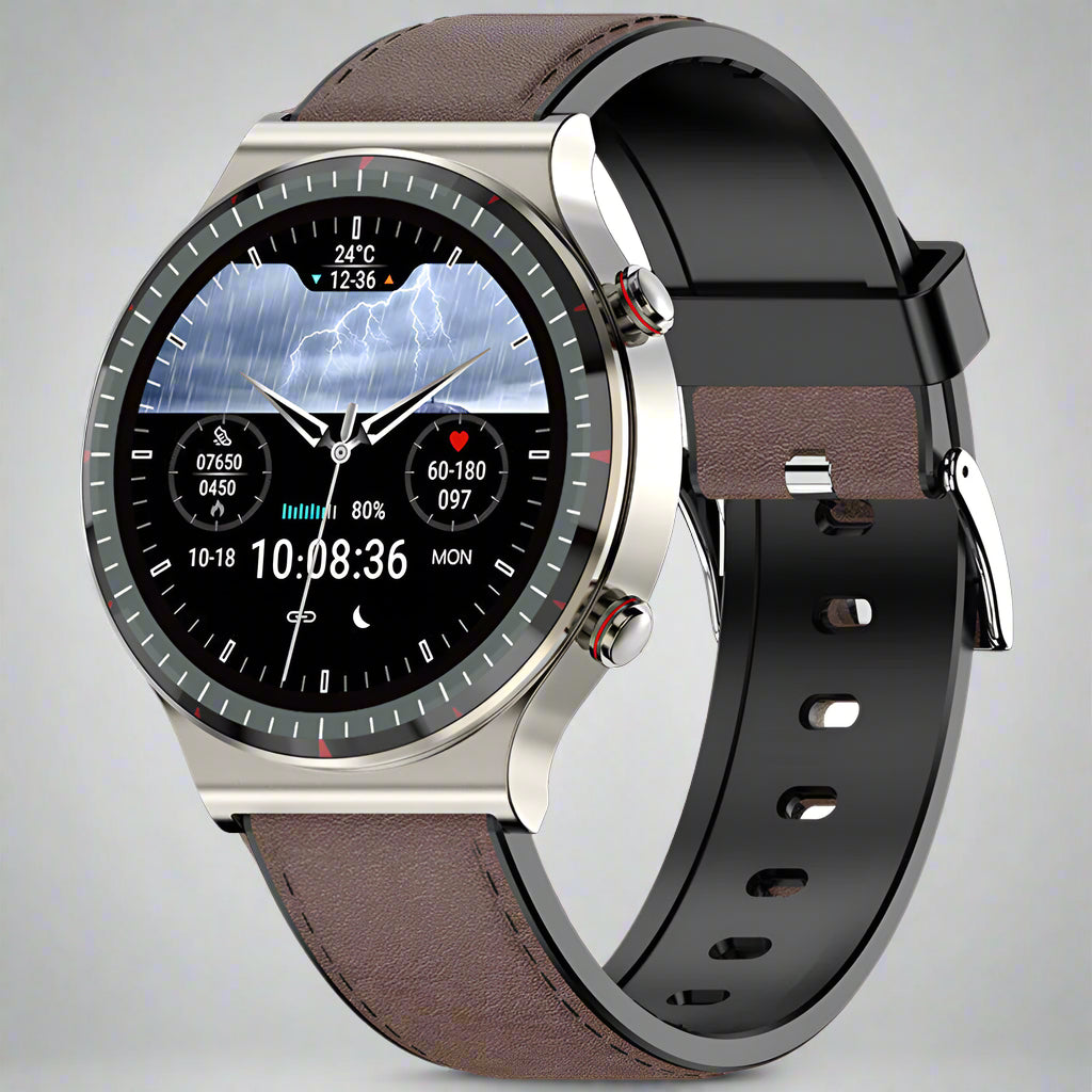 Sandsberg CFDA EKG Blutsauerstoff Herzfrequenz Gesundheitsüberwachung Smart Watch - Image 15